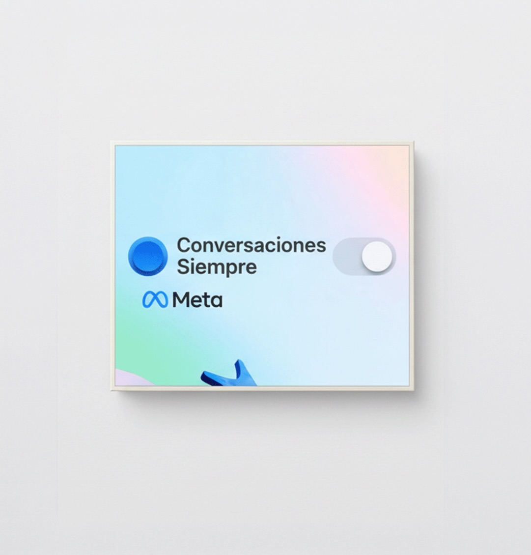 Meta — Conversaciones Siempre On
